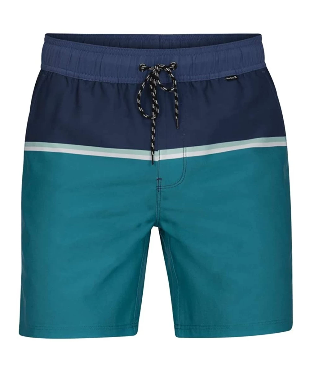 Board Shorts Men's Blocked Volley 17" Boardshort - Mystic Navy - CR1922AYHA9