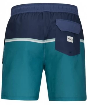 Board Shorts Men's Blocked Volley 17" Boardshort - Mystic Navy - CR1922AYHA9