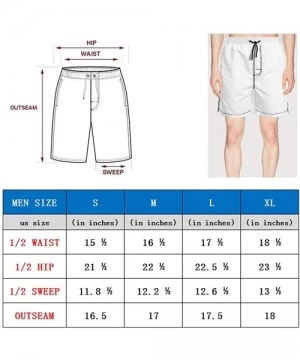 Board Shorts Men's Gonzo Toys Swim Trunks Quick Dry Funny Beach Shorts with Mesh Lining Swimwear Bathing Suits Board Shorts -...