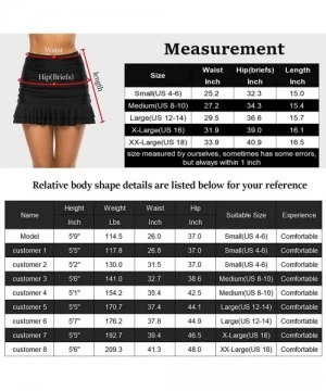 Bottoms Women's Swim Skirt Tummy Control Swimsuit Bottoms High Waist Tankini Bikini Ruched Shorts - Black - CM1939YGRSL