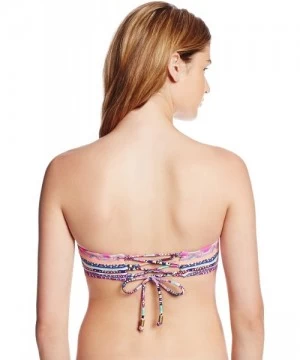 Tops Junior's Tribal Wonders Push Up Bikini Top - Multi - CZ11KI0QJGN