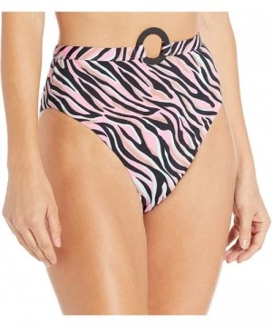 Tankinis Women's High Waist Hipster Pant Bikini Swimsuit Bottom - Multi//Wild Child - C718Y8DRCOC