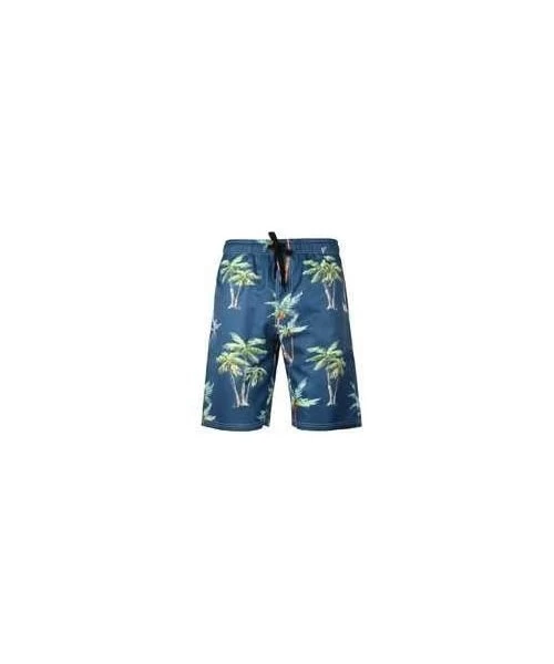 Board Shorts Men's Plus Size Creative Printed Shorts European Quick-Drying Beach Pants - Suit 22 - CT19DOD7723