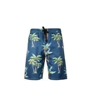 Board Shorts Men's Plus Size Creative Printed Shorts European Quick-Drying Beach Pants - Suit 22 - CT19DOD7723