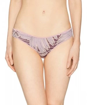 Tankinis Women's Sublime Reversible Hipster Cut Bikini Bottom Swimsuit - Print Purple - CY1805RTQLE