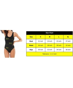 One-Pieces Womens One Piece Swimsuit Monokini Backless Bikini Sets Beach Bathing Suit - Color26 - CT196K45IS9