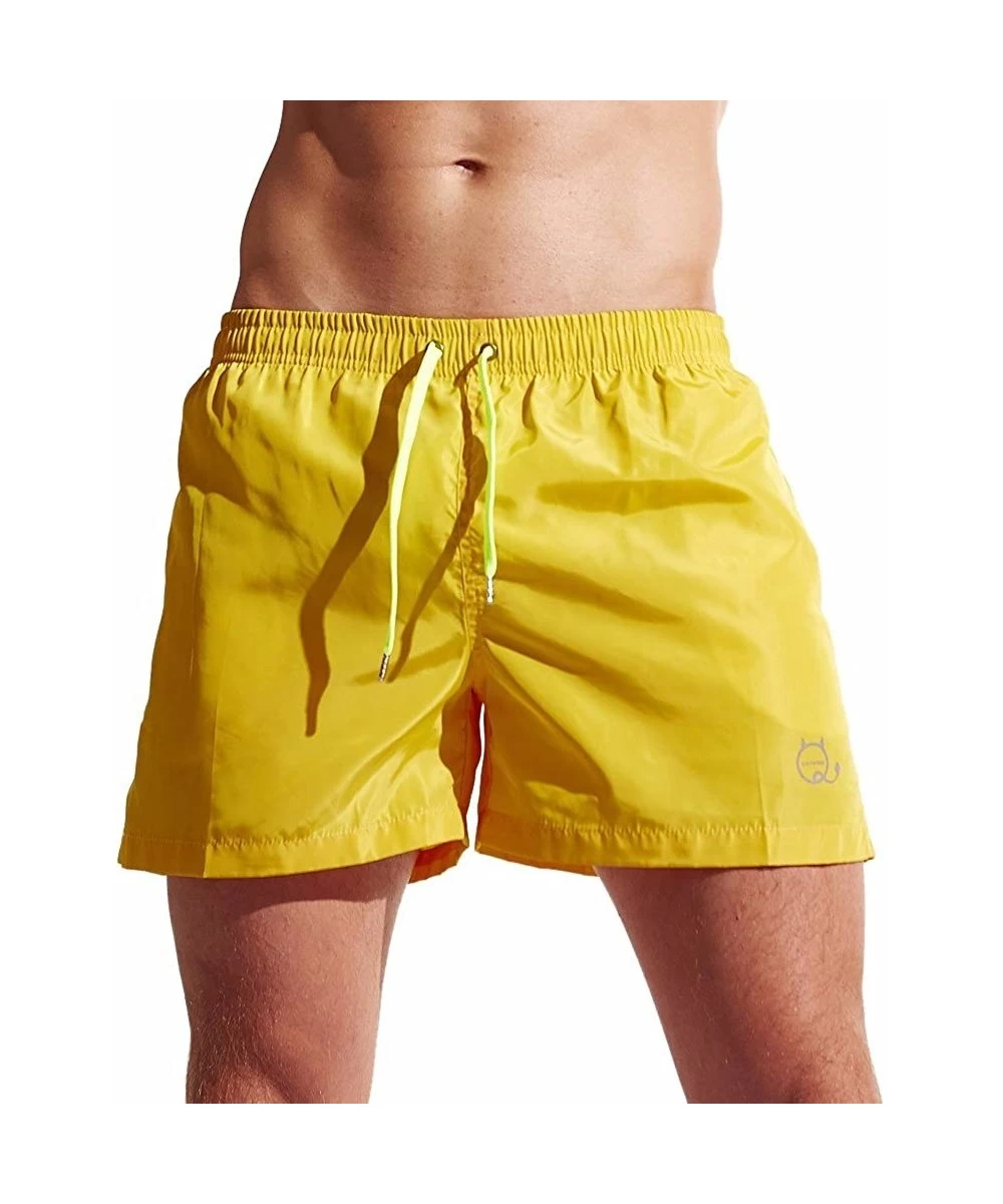 Board Shorts Swimming Trunks Shorts for Men- Mens Beach Shorts Quick Dry Shorts Watershort Casual Athletic Shorts with Pocket...