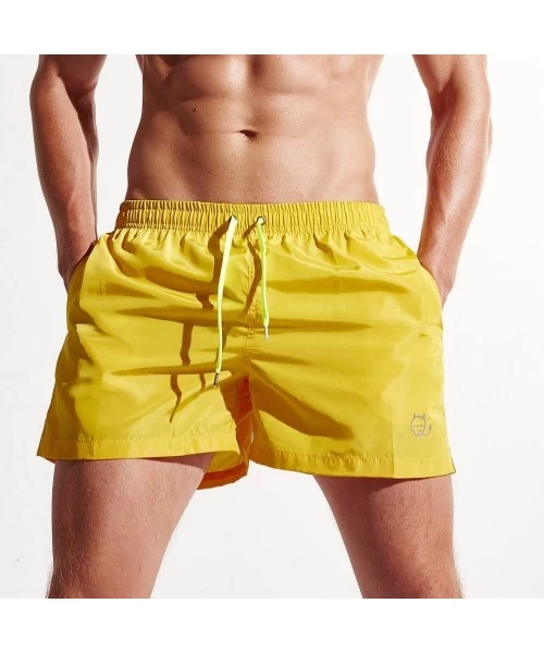 Board Shorts Swimming Trunks Shorts for Men- Mens Beach Shorts Quick Dry Shorts Watershort Casual Athletic Shorts with Pocket...