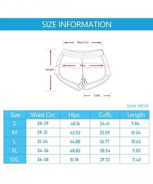 Board Shorts Women Printed Swim Shorts UPF 50+ Workout Board Shorts Quick Dry Beach Surf Bottom Trunks - Floating Market - C5...