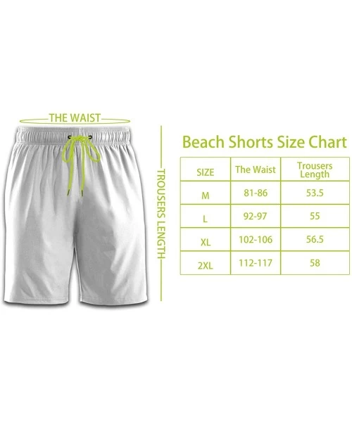 Trunks 3D Print Flowers Floral Men Swim Trunks Quick Dry Beach Shorts with Mesh Lining Fashion Swimwear Shorts - Flowers Flor...