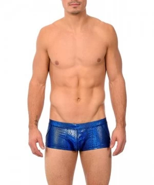 Briefs Mens New Printed Hot Body Boxer Swimsuit - Royal Reptile - CT18IIE99U3