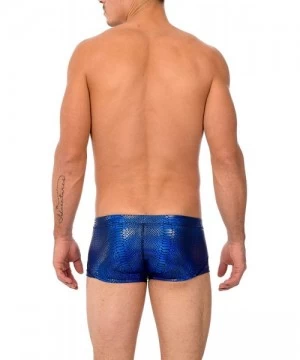 Briefs Mens New Printed Hot Body Boxer Swimsuit - Royal Reptile - CT18IIE99U3