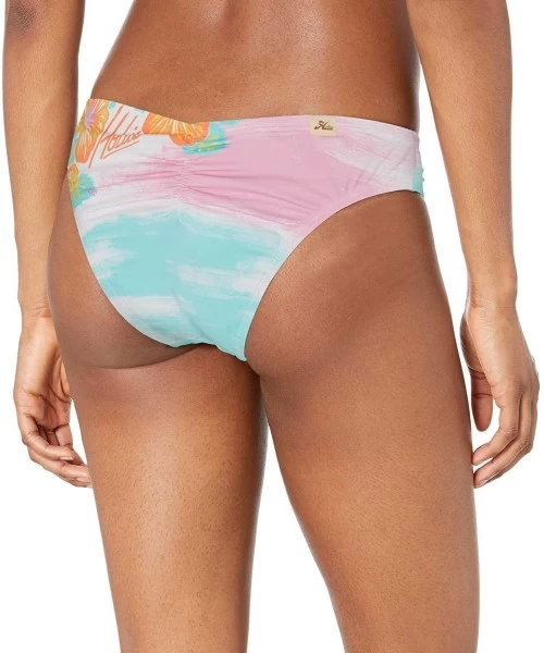 Bottoms Women's Cinched Back Hipster Bikini Swimsuit Bottom - Multi//Call Me Hobie - C618Y48HG75