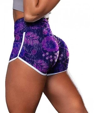 Cover-Ups Yoga Shorts for Women High Waist-High Waisted Camo Yoga Shorts Sports Gym Ruched Butt Lifting Workout Running Hot L...