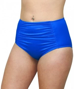 Tankinis Comexim Treasure Matching Gathered Swim Short (CMTREASURGS) - Sapphire - CV197MGYQW8