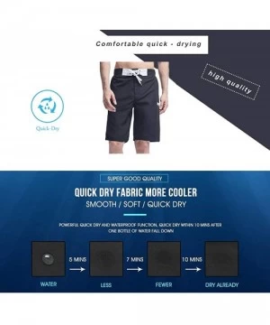 Trunks Men's Swim Trunks Quick Dry Beach Shorts Bathing Suits with Pockets - B-black/White - CB18UKRCL36