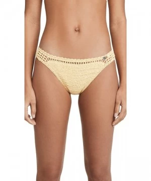 Tankinis Women's Essential Classic Bikini Bottoms - Butter - CC192RNRKHS