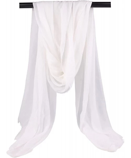 Cover-Ups Ice Dragon and Fire Dragon Chiffon Scarf Beach Cover up Sarong Wrap gift for women - C618SR6WIM9