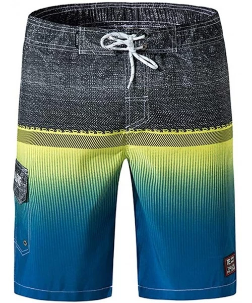 Trunks Men's Short Swim Trunks - MorwebVeo Athletic Shorts Swimming Shorts Quick Dry Board Shorts with Pockets for Summer Bea...