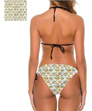 Bottoms Slimming Skirt Swimsuits Geometric- Abstract Pattern Very Unique and So Cute - Multi 08-two-piece Swimsuit - C219E70TTIO