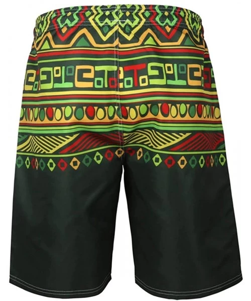 Board Shorts Men's Funny Swim Trunks Summer Surf Beach Board Shorts with Side Pockets - L-15776 - CK18R802LDA