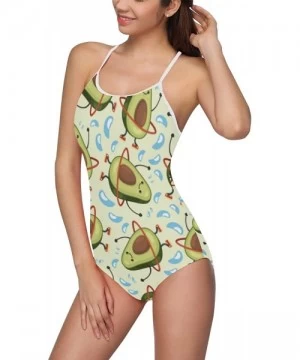 One-Pieces Unique Custom One Piece Swimsuit Swimwear Bathing Suit for Women Juniors (XS-3XL) - Multi 11 - CL18ELC2HI6