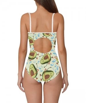 One-Pieces Unique Custom One Piece Swimsuit Swimwear Bathing Suit for Women Juniors (XS-3XL) - Multi 11 - CL18ELC2HI6