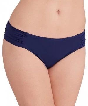 Bottoms Annalise Ruched Side Bikini Swim Bottom SW0849 - Navy - C911RROAP8F