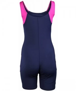 Racing Women's Aquashape Solid Aquatard - Navy/Berry - CY11MPX6CXV