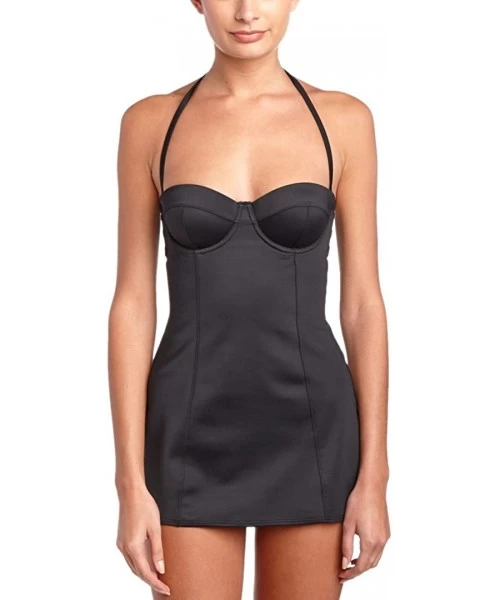 Tops Retro Dresskini Swim Top (2697) - Jet Black - C2185NLIRZ0