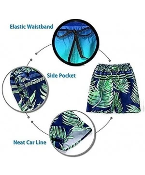 Board Shorts Cute Octopus and Jellyfish Men's Beach Board Shorts Funny Quick Dry Surf Shorts - Cute Miles Mice - CI19CGC7OD0