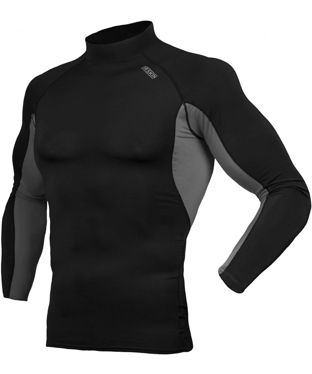 Rash Guards UV Sun Protection Long Sleeve Top Shirts Skins Tee Compression Base Layer - Rsb-gy95 - CM12HAP6PTD