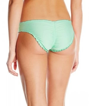 Tankinis Women's Cosita Buena Ruched-Back Bikini Bottom - Mint Convertible - C911QVPT051