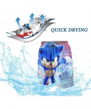 Trunks Sonic The Hedgehog Men's Beach Surfing Swimming Pants Quick-Dry Elastic Waist Workout Shorts Sweatpants - Sonic the He...