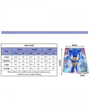 Trunks Sonic The Hedgehog Men's Beach Surfing Swimming Pants Quick-Dry Elastic Waist Workout Shorts Sweatpants - Sonic the He...