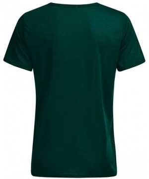 Racing Mens Summer Raglan T-Shirt Short Sleeve Athletic Baseball Jersey Slim Fit Shirt Casual Tops - Green - CV194A607T4