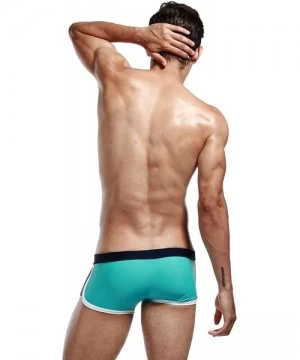 Briefs Mens Low Rise Sexy Swimwear Trunk Boxer Brief Swimsuit 2128 - C411DL8UAR7