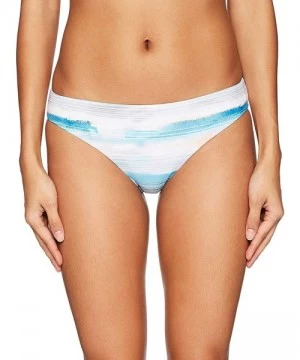 Bottoms Women's Washed Lines Full Bikini Bottoms - Mallard Green - CA184S3SQXZ