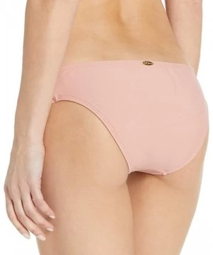 Bottoms Women's Cosita Buena Scrunch Panty Full Back Bikini Bottom Swimwear - Rosa - C81853NHS6W