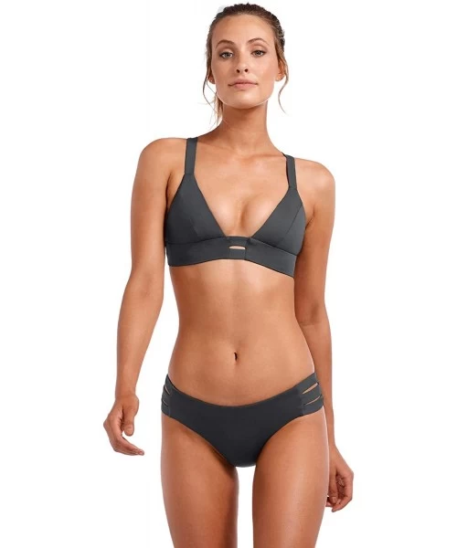 Tops Women's Black Ecolux Neutra Bralette Bikini Top - Palmera - CT18KHHOKT6