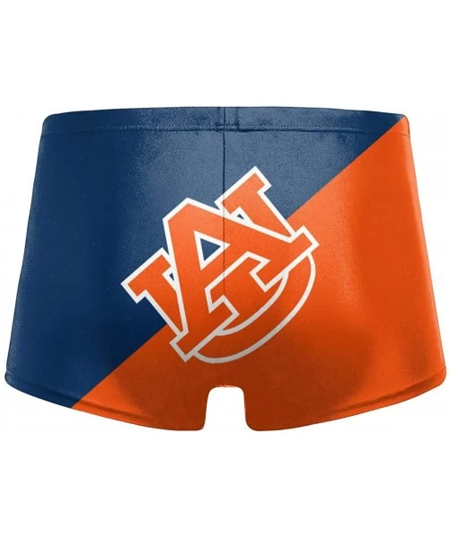 Board Shorts Men's Boxer Swim Shorts Creative Print Graphic Design Swimming Trunks - Auburn Tigers - CZ190T5GK0E