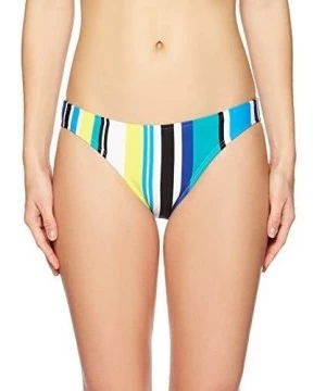 Bottoms Women's Midrise Core Full Coverage Bikini Bottom Swimsuit - Coastline Stripe - Cool - CY188HXO0T7