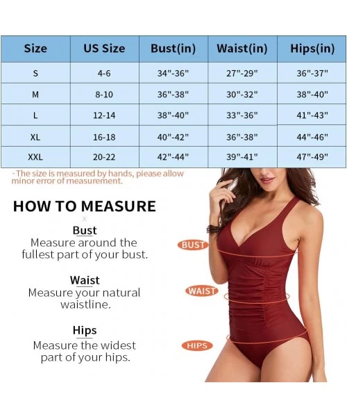 One-Pieces Women's One Piece Swimsuits Ruched Tommy Control Swimwear V Neck Sexy Back Crossover Swimming Bathing Suits Wine R...