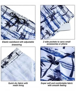 Trunks Men's Cool Swim Trunks Quick Dry 3D Printed Casual Hawaiian Mesh Lining Beach Board Shorts with Pockets M-XXL - Tie Dy...