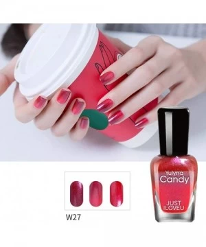 Tankinis Temperature Change Nail Polish Color Temperature Control Nail Oil 33 Gloss and Fashion colorsColor - E - CM193DKD9HQ