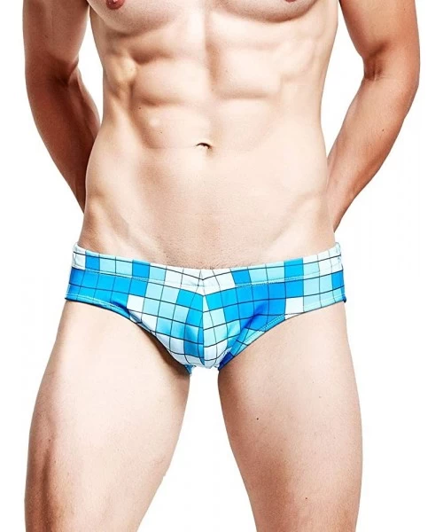 Briefs Mens Greek Bikini Freedom Swimsuit Sexy Printed Wwimming Underwear - Style 5 - C219326SQ9S