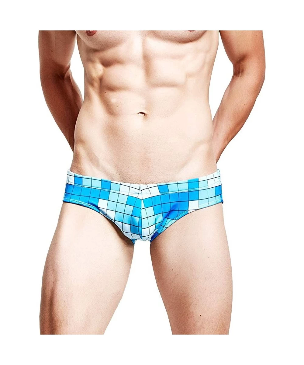 Briefs Mens Greek Bikini Freedom Swimsuit Sexy Printed Wwimming Underwear - Style 5 - C219326SQ9S