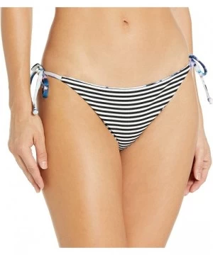 Bottoms Women's Reversible Tie Side Swimsuit Bikini Bottom - Coastal Multi - CU18Y96G03O