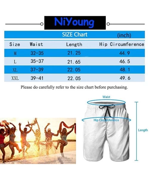 Board Shorts Men Boys Beach Board Shorts Adjustable Drawstring Quick Dry Bathing Suit - Vintage Barber Shop Tools - C3190MG2CCR