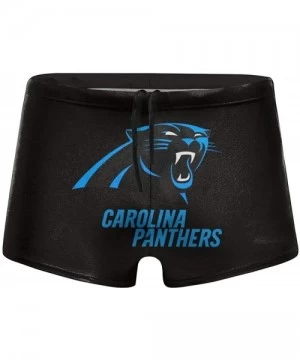 Briefs Men's New York Je-ts Swimwear Trunks Square Leg Boxer Brief Swimsuit Swim Underwear - Carolina Panthers - C8194R8YRRD